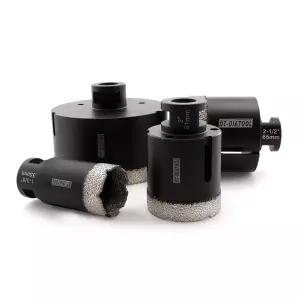 DT-DIATOOL 다이아몬드 코어 드릴 비트 세트 도자기 타일 대리석 화강암 석조 석기 35/51/65/102mm