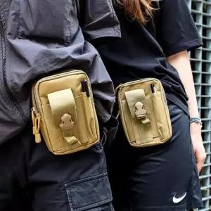 허리쌕 NPF 벨트 허리 파우치 주머니/남자 허리띠 백 폰 힙색