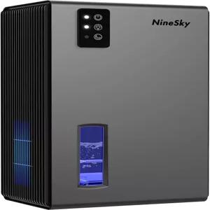 가정용 나인스카이 제습기 95온스 물탱크 1000평방피트 욕실 침실 지하실용 자동 차단 기능 7가지 색상 LED