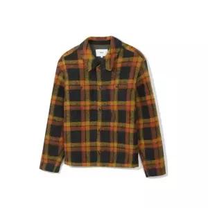 [노티그] 울혼방 체크 플란넬 자켓 오렌지_OKW3JKUF103O1