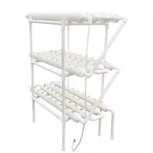 수경재배기 무토양 상추키우기 베란다 선반 포트