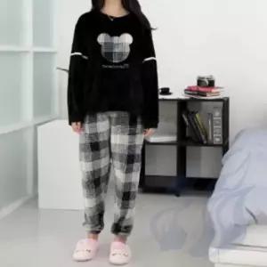 극세사 수면 잠옷 여자수면바지 겨울홈웨어 홈웨어바