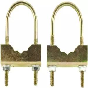 안테나 마스트용 스카이워커 듀얼 U-볼트 네스트 어셈블리 클램프 키트(U-볼트 2개 포함)