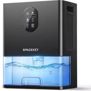 제습기 가정용 106온스 물탱크 1000평방피트 타이머 설정이 가능한 욕실 침실 지하 RV용 조용한 자동 차단