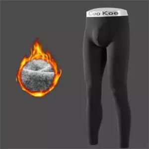 남성 기모레깅스 스판 쫄쫄이 허리밴딩 이너 쫄바지