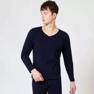 브이넥 베이직 상하의세트 남성 이너웨어 내복