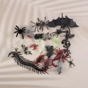 할로윈 벌레 거미 박쥐 공포 축제 파티 데코 모형 44개 세트 홈파티 3WFJCIO720