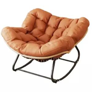 1인윙체어 흔들의자 눕쇼파 테라스 거실 A. 문라이트화이트