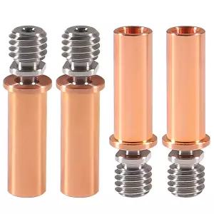 알리난 4pcs 바이메탈 히트브레이크 업그레이드 메가 S 프로 바이퍼 치론 3D 프린터 부품용 모든 금속