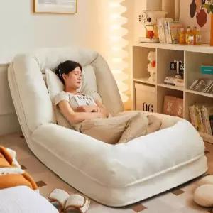 1인용 집순이 의자 등받이(1) 빈백소파 미니쇼파 좌식 L