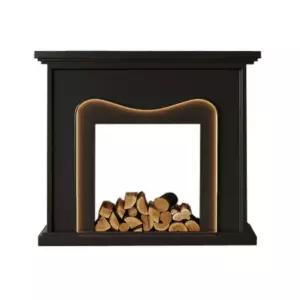 벽난로콘솔 불멍 인테리어 진열대 장식장 A. 퓨어화이트 95x28x85cm+스토브