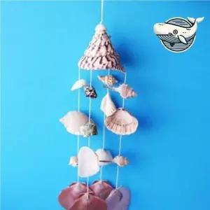 [알티피아]해변 분위기 조개모빌 벽걸이 장식 카페 소품