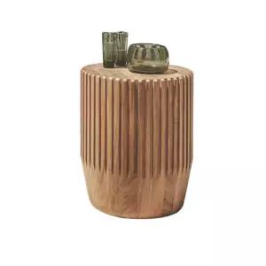 벌우드 진열대 받침대 선반 테이블 원목 C. 사각 27cm