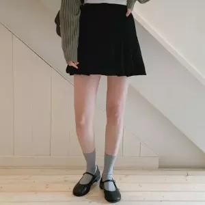 여자 플리츠 테니스 미니 컬러 주름 밴딩 치마 바지