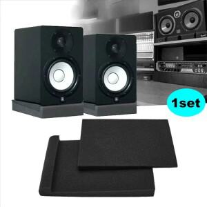 1세트 30x20x4.5cm 스폰지 스튜디오 모니터 스피커 방음 폼 고밀도 패널