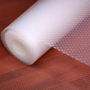 선반 라이너 12인치 x 20피트 주방 캐비닛 논스틱 서랍 매트 EVA 프로텍터 찬장 안감맑음