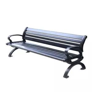 옥외용벤치 등받이 버스정류장의자 평의자 펜션 공원 소팔자 실목 1.5m