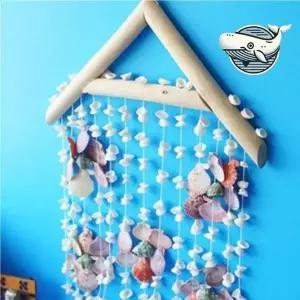 [알티피아]해양 조개 모빌 소품 인테리어 벽장식 카페