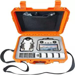 INVO DJI 미니 3 케이스 - IP67 방수 하드 쉘 3/4 프로 플라이 모어 콤보 및 모든 액세서리 8 배터리 저장