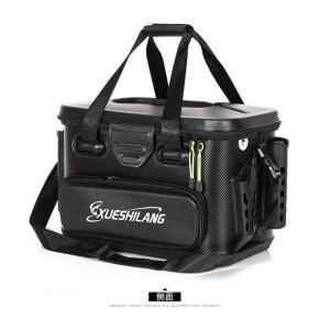 낚시살림통 낚시보조가방 밑밥통 미끼통 낚시 물고기 접이식 단품 삐꾸통 칼라