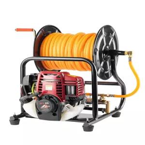 동력 분무기 물펌프 양수기 호스 거치대 고압 가솔린