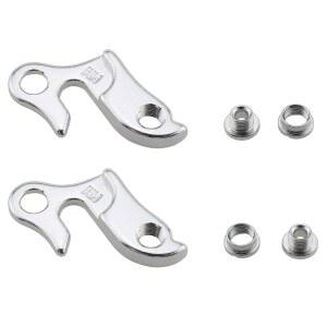 E-뛰어난 2PCS 알루미늄 합금 리어 기어 디레일러 행거, 산악 도로 자전거 범용 변속기 랙 랙(번호 1)