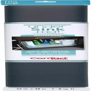 콘택트 브랜드 언더 싱크 매트 키친 싱크대 욕실 세탁실용 방수 접착력이 없고 내구성이 뛰어난 선반