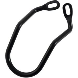 WsjiabFux 블랙 스틸 자전거 탈선 방지 장치, 리어 기어 보호 체인 스테이 가드, 150mm