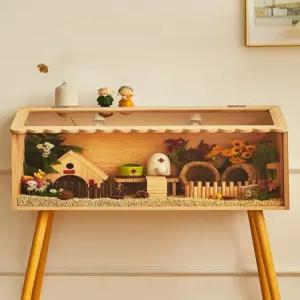 병아리 사육장 병아리키우기 조립식 목재 패키지 가정용