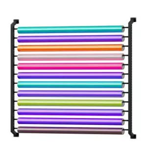 원단 거치대 샘플 시트지 보관대 도배지 진열대 행거 210cm 고정형 8롤