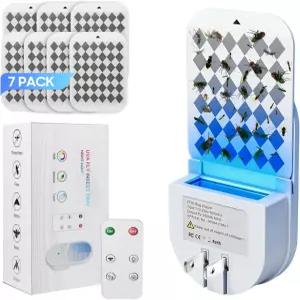 실내용 초파리 트랩 플러그인 900제곱피트 보호 구역 날아다니는 곤충용 RC가 있는 6가지 색상의