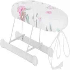 접이식 다림질 보드 매트와 다리미 받침대 가벼운 휴대용 미니 테이블 공간 절약 디자인 플라워 패턴 1