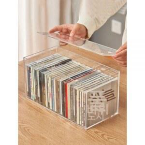 씨디 투명 보관함 릴 수납 케이스 DVD 대용량