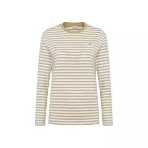 아이더 EIDER EDEL (에델) 여성 스트라이프 티셔츠_Light MustardDWP26252Y6 134904