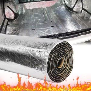 두꺼운 알루미늄 섬유 머플러 코튼 자동차 자동 열 사운드 데드너 절연 매트 프루핑 패드 20X500cm