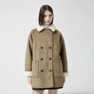 CC콜렉트 인조 스웨이드 더블 무스탕 C254PSJ614 350472