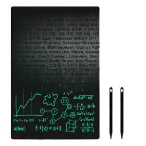 전자칠판 LCD 14인치 전자노트 메모 패드 보드 휴대용 9.5인치 95 배터리