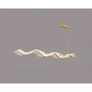 펜던트 식탁 조명 샹들리에 인테리어 주방 램프 B. 골드 100cm 3색 조광