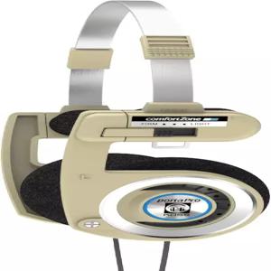 코스 포르타 프로 한정판 온이어 헤드폰 인라인 마이크 볼륨 조절 및 터치 리모컨 레트로 스타일 하드 캐리