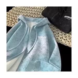 키체샵 남성 집업 가디건 빅사이즈 카디건 가을 후드 나염 HO3