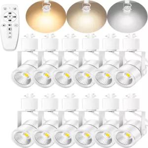 모토락카오 LED 트랙 조명 헤드 H형 라이트 디밍 가능 레일 천장 스포트라이트 고정 장치 액센트 아트 작업