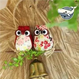 [골드스마일]귀여운 부엉이 현관 장식 소품 집들이 문종