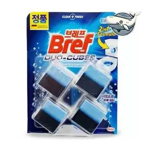 [콩심팥심]욕실 청소 변기세정제 블루워터 4개 세정제 욕실세정제