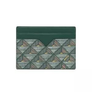 [노티그] 피라미드패턴 2단 카드지갑 그린_OKF1ACP5102E1