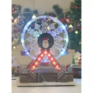 크리스마스 관람차 대관람차 무드등 장식품 오르골 산타클로스 소형 관람차