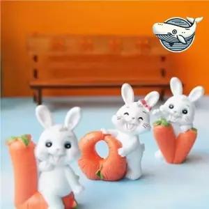 [골드스마일]사랑스러운 토끼 인테리어 소품 카페 테이블