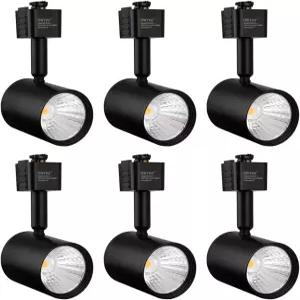 단일 회로 J 타입 트랙 조명 레일 천장 스포트라이트와 호환되는 Mirrea LED 헤드 액센트 태스크 월 아트