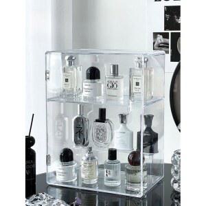 투명 릴 케이스 향수 수납함 랙 진열대 전시대 보관함 정리대