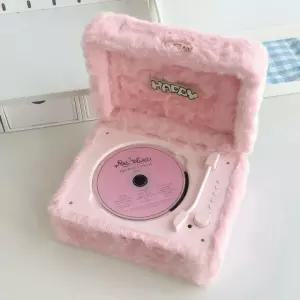 레트로 블루투스 시디플레이어 CD플레이어 무선 웜윈터핑크