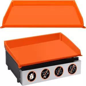 NancyL 17인치 블랙스톤용 그리들 커버 업그레이드된 풀 엣지 그릴 매트 액세서리 녹 설치류 곤충